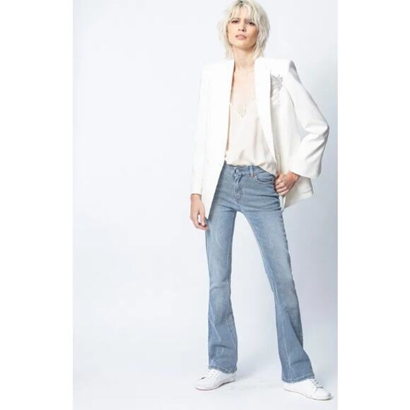 Zadig & Voltaire Visko Strass Jacket (Size 38) - Picture 2 of 16